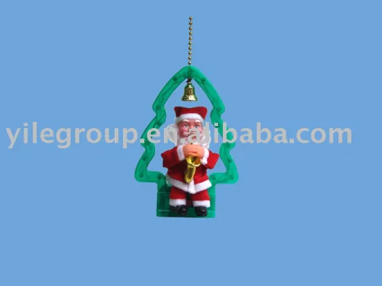 8"santa playing saxophone/santa toys/electrical santa