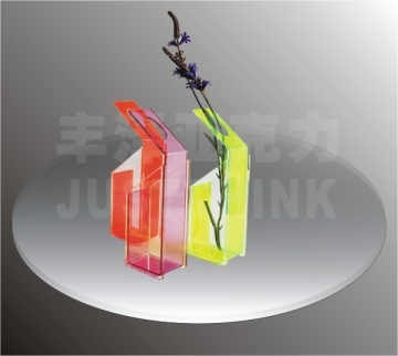 decorative flower plastic vase FZ-A-0025