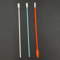 Custom design extended handle foam polyester esd swabs