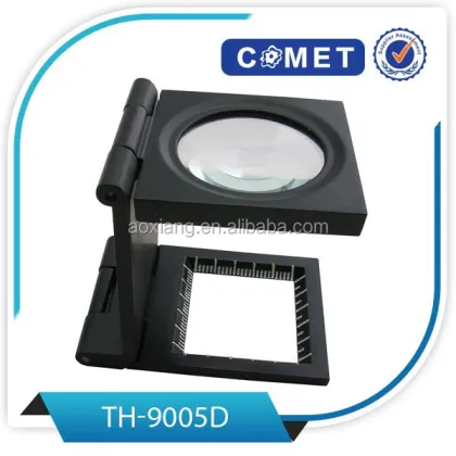 TH-9005D Linen Magnifier - Best Selling Folding Magnifier Loop