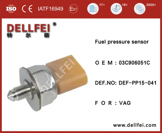 Hot Selling Car Accessories Fuel Pressure Sensor 03C906051C for VAG