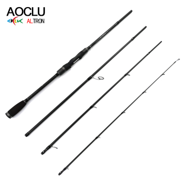 AOCLU Qualified 4PC IM7 Carbon Fishing Rod - 8' & 7'6" Light Baitcasting Spinning Ready To Ship