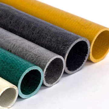 FRP GRP Fiberglass Pultrusion Profile Round Tube