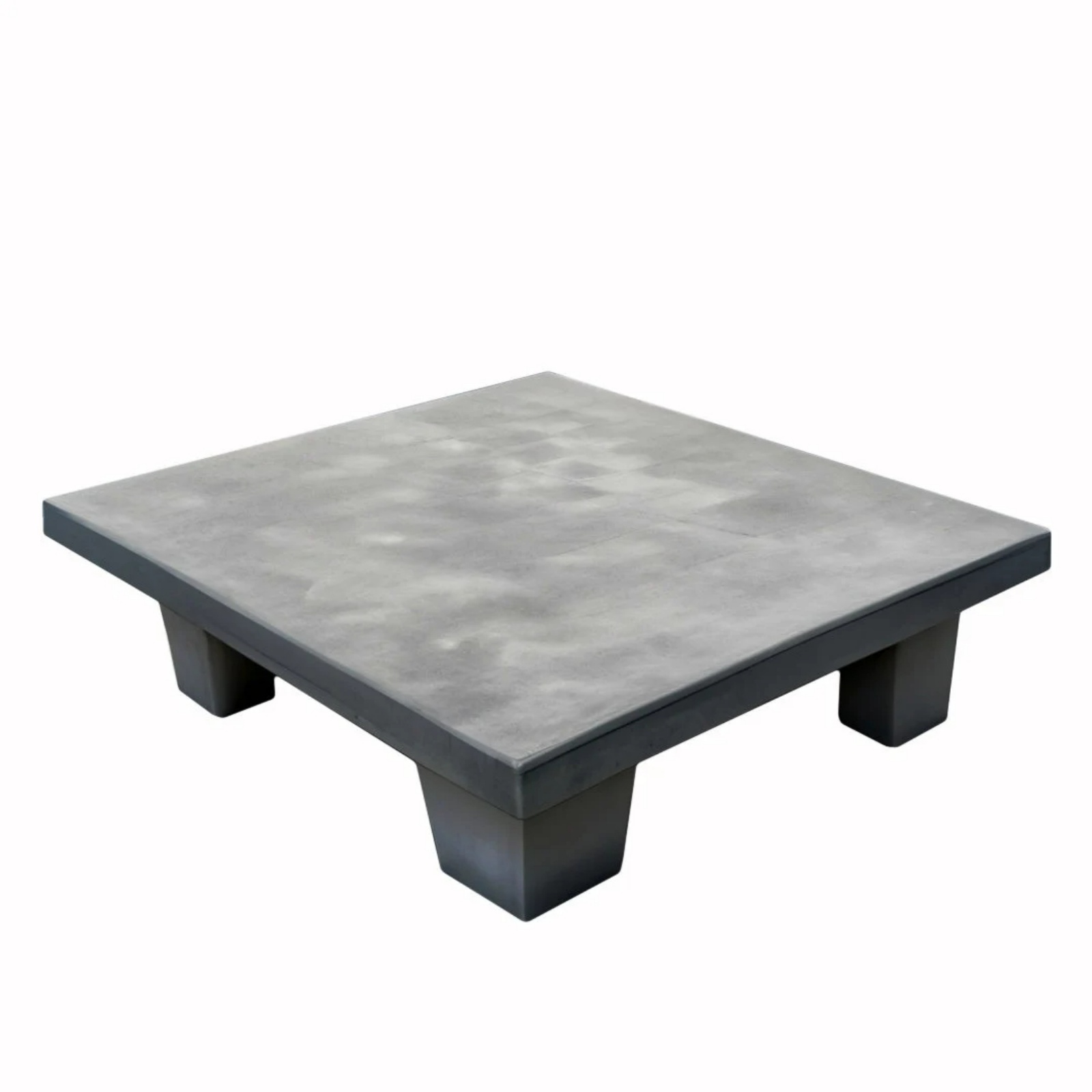 Solid Color Indoor Outdoor Concrete Base Square Table