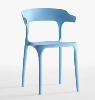 Best Price Modern Comfortable Stackable Plastic Dining Chairs for Your Room