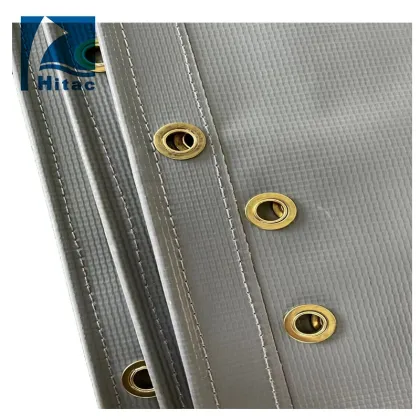 1.83mx3.4m pvc fire resistant tarp tarpaulin sound barrier tarpaulin logo tarp