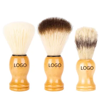 Wholesale Men's Care Private Label Bamboo Beard Shaving Brush