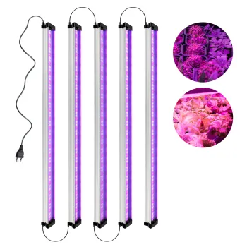EDKFARM UV IR 3ft LED Grow Light for Hydroponic Systems and Greenhouse Veg Growth