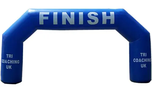 finish line inflatable arch,blue arch for advertising