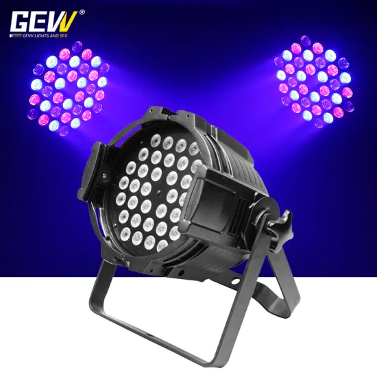 GEVV High Brightness DMX LED Mini DJ Stage Light Disco RGB 36 PAR