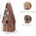 Wooden Hanging Patriotic USA Distressed Garden Bird House