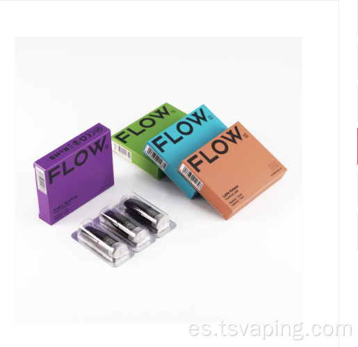 Flow S Series pods 40 sabores diferentes