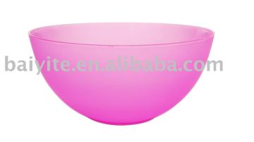 Supply round plastic salad bowl 14.5*5.5*6.5cm ,21.5 oz , practical and good quality