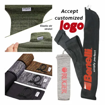 Knitting Gun Storage Bag: All Types Gun Sock for Hunting Accessories Protection