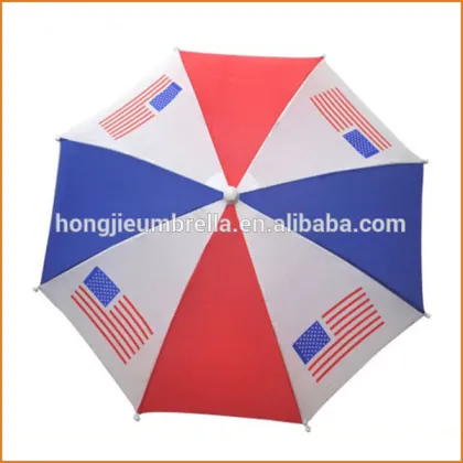 Cheaper waterproof happy umbrella clear umbrella hat beach umbrella anchor