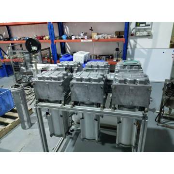 Modular Aluminum Compressed Air Filter for Large-Flow