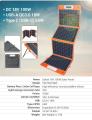 100 Вт открытый кемпинг водонепроницаемый портативная солнечная панель 18 В 18 В