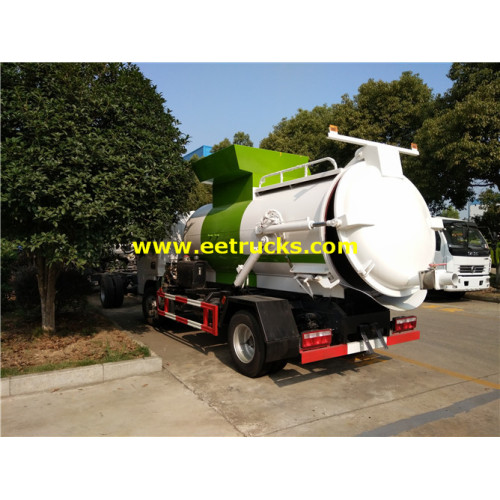 5000 Liters Dongfeng Septic Tanker Vehicles