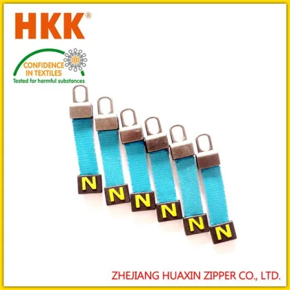 Hot sale zipper sliders metal zipper pull