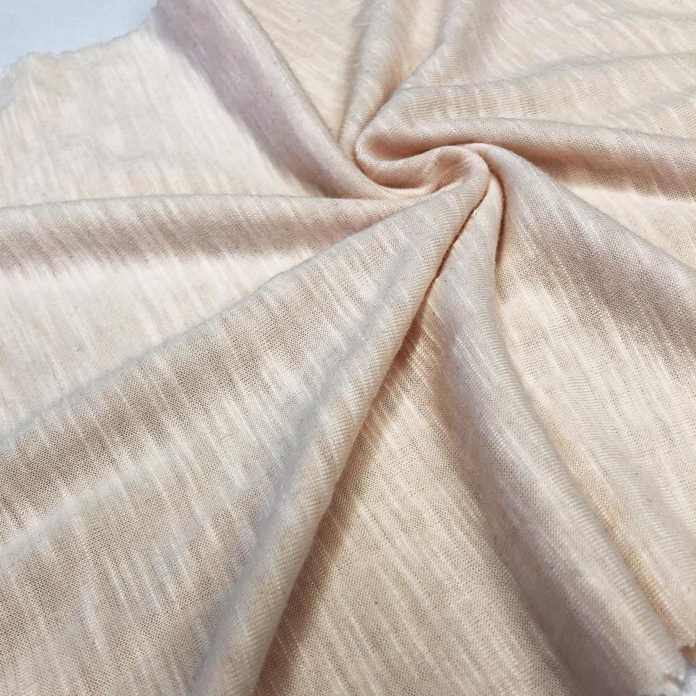 Slub Jersey With Viscose Fabric