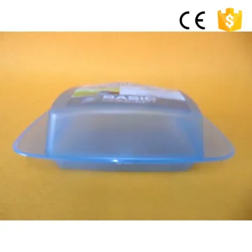 Blue With Clear Plastic Window Birthday Cake Box With Handle Plastic Cup Cake Box
