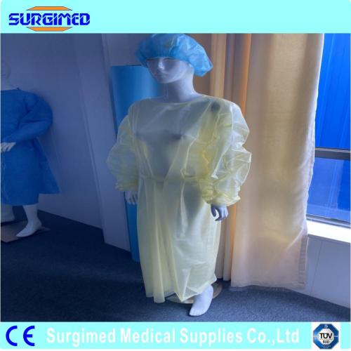 Robe d&#39;isolement chirurgical jetable