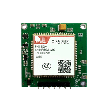SIMCOM A7670E-FASE Development Board: LTE CAT1 4G + GPRS + GPS B1/B3/B5/B7/B8/B20/GPRS900/1800