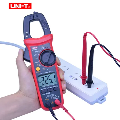UNI-T Digital Clamp Meter True RMS AC DC current UT203+ UT204+ 400-600A Auto Range Clamp current tester Multimeter