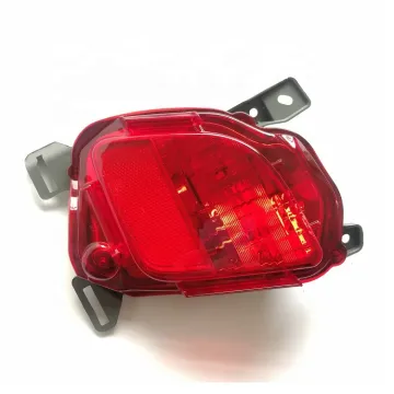 Rear Bumper Red Reflector Lights for Toyota Highlander 2015-2017