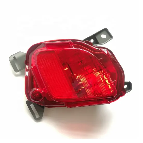 Rear Bumper Red Reflector Lights for Toyota Highlander 2015-2017