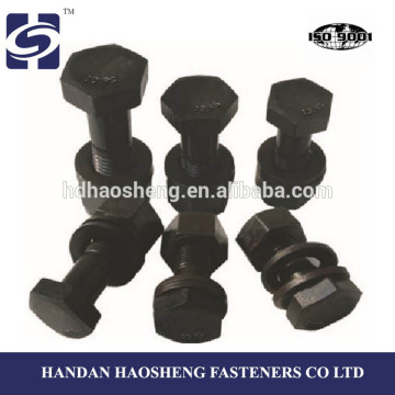 steel structural bolt DIN6914 with bolts nuts and washer ( OEM ISO9001-2008)