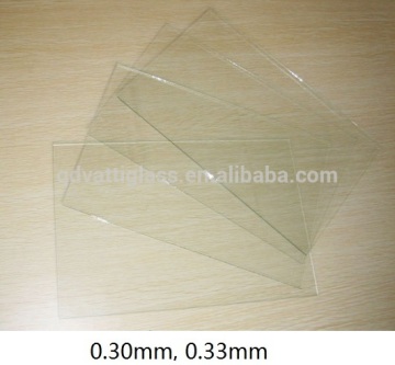 Top quality sheet 0.33mm -2.5mm ultra thin sheet glass/sheet glass 1mm thick