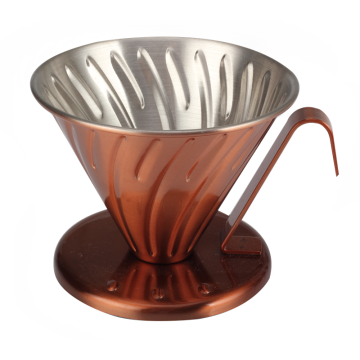 Copper or Pink Color Coffee Dripper