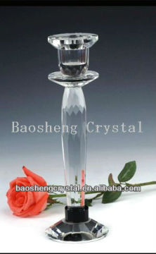 Single head fashion Cheap Crystal Candle Holders (BS-CH001)
