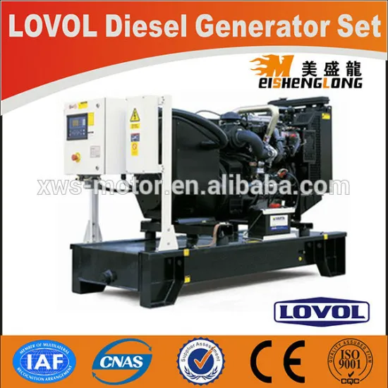 Hot sales! LOVOL diesel generator set price of alternator