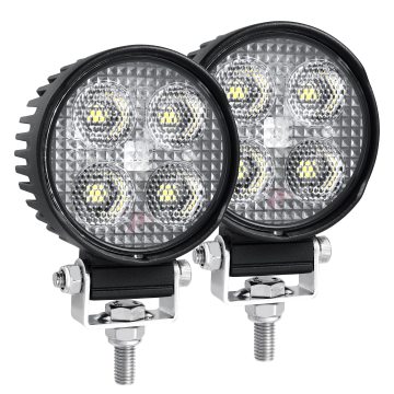 3 Inch 24W 2200 LMS Round LED Flood Light for Trucks with 4 OSRAM Beads