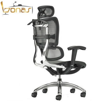High-Quality Ergonomic Office Chair with Headrest for CEO Rooms - Modern BIFMA Certified Furniture