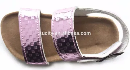 wholesale kids comfortable cork sole sandals