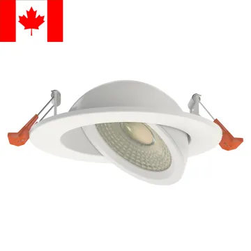 Canadian Smart Home 4inch 9W 3CCT Triac Dimmable Recessed Eyeball Downlight with cETL Certification