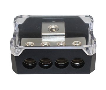 4x 4 Gauge Out Car Power/Ground Distribution Block SKPD-36N