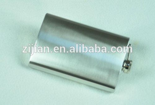 10oz stainless steel hip flask