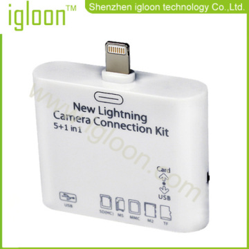 5 In 1 Camera Connection Kit Lightning Card Reader For Ipad Mini Ipad 4 