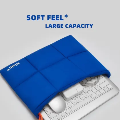 Klein Blue Women's Shoulder Bag: Adjustable Strap Laptop Messenger Bag