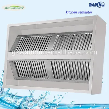 Commercial Kitchen Exhaust Range Hood,Two Side Kitchen Hood,Restaurant Exhaust Hood