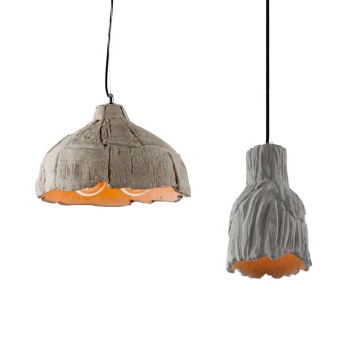 Vintage Handmade Concrete Cement Pendant Lamp for Sale in E27 Factory Outlet