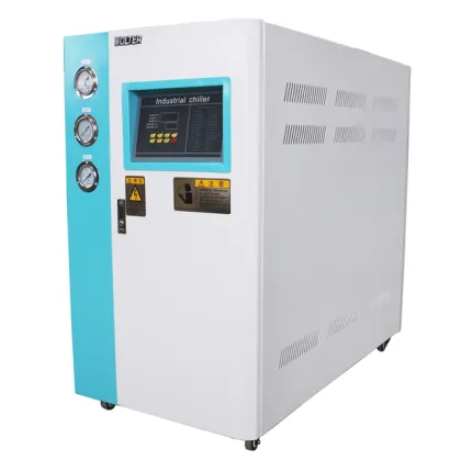 cooled heavy duty fan water chiller
