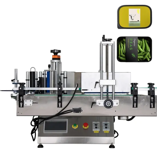 Small Round Bottle Labeling Machine for Chemicals and Cosmetics Packaging