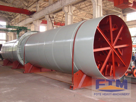 Building materials mineral slag dryer