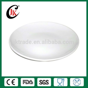 Wholesale white cheapest customized porcelain round dinner plate
