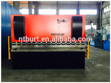 NC two axis control torsion shaft synchronous hydraulic bending machine/press brake